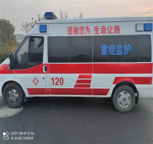 漳州救护车出租服务案例3